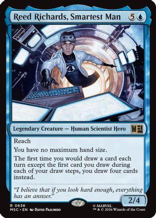 Reed Richards, Smartest Man  [Commander: Marvel Super Heroes]
