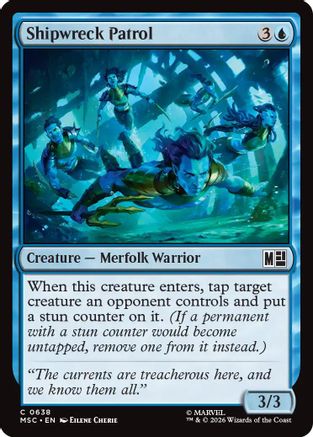 Shipwreck Patrol  [Commander: Marvel Super Heroes] Foil