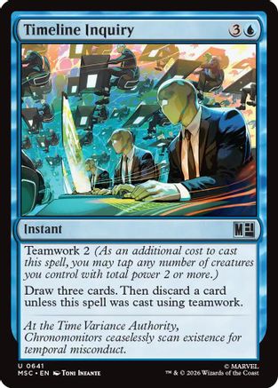Timeline Inquiry  [Commander: Marvel Super Heroes]