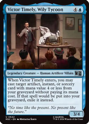 Victor Timely, Wily Tycoon  [Commander: Marvel Super Heroes]