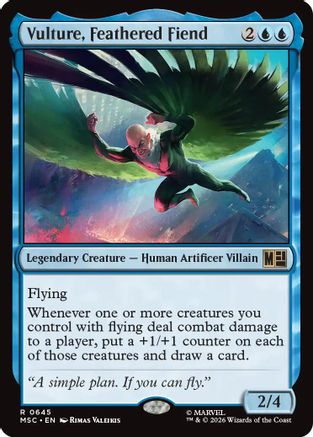 Vulture, Feathered Fiend  [Commander: Marvel Super Heroes]