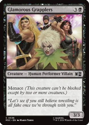 Glamorous Grapplers  [Commander: Marvel Super Heroes] Foil