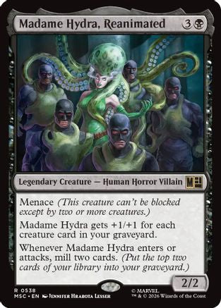 Madame Hydra, Reanimated  [Commander: Marvel Super Heroes] Foil