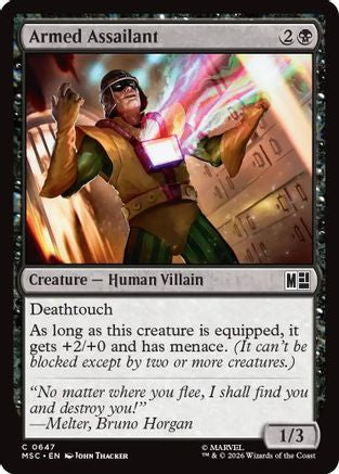 Armed Assailant  [Commander: Marvel Super Heroes] Foil