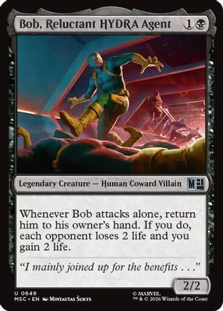 Bob, Reluctant HYDRA Agent  [Commander: Marvel Super Heroes]