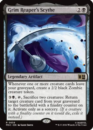 Grim Reaper's Scythe  [Commander: Marvel Super Heroes]