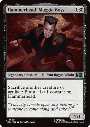 Hammerhead, Maggia Boss  [Commander: Marvel Super Heroes] Foil