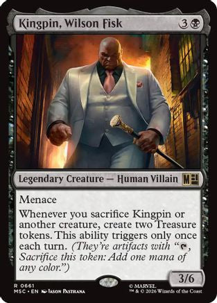 Kingpin, Wilson Fisk  [Commander: Marvel Super Heroes]