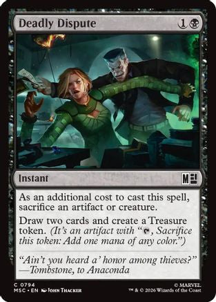 Deadly Dispute  [Commander: Marvel Super Heroes] Foil
