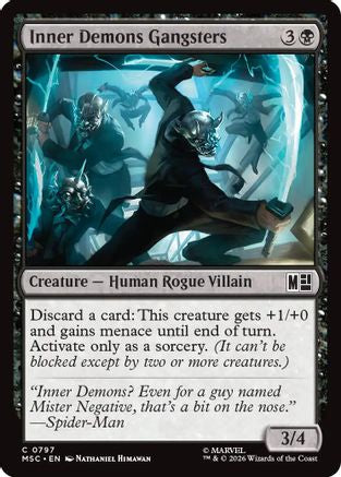 Inner Demons Gangsters  [Commander: Marvel Super Heroes]
