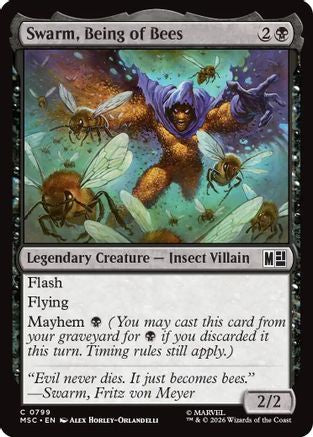 Swarm, Being of Bees  [Commander: Marvel Super Heroes] Foil