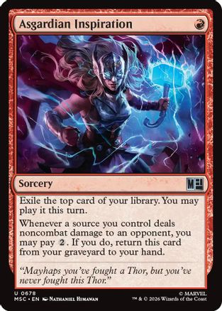 Asgardian Inspiration  [Commander: Marvel Super Heroes]