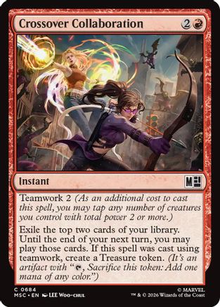 Crossover Collaboration  [Commander: Marvel Super Heroes] Foil