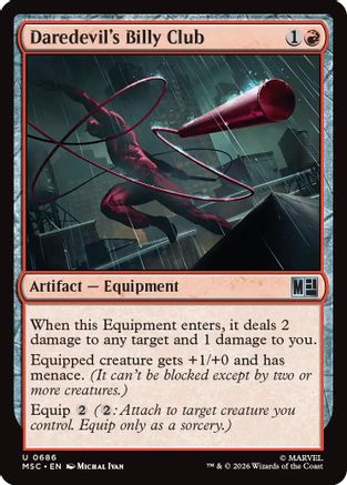 Daredevil's Billy Club  [Commander: Marvel Super Heroes] Foil