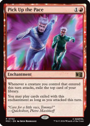 Pick Up the Pace  [Commander: Marvel Super Heroes] Foil