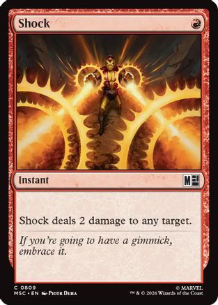 Shock  [Commander: Marvel Super Heroes] Foil