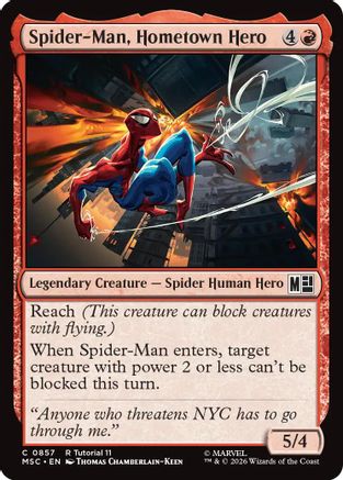 Spider-Man, Hometown Hero  [Commander: Marvel Super Heroes]