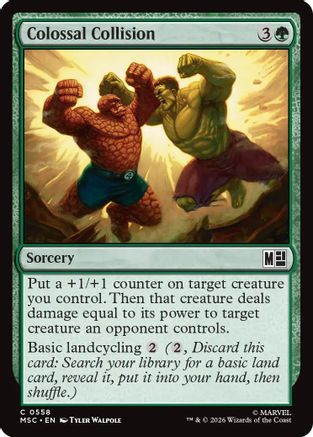 Colossal Collision  [Commander: Marvel Super Heroes]