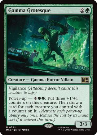 Gamma Grotesque  [Commander: Marvel Super Heroes] Foil