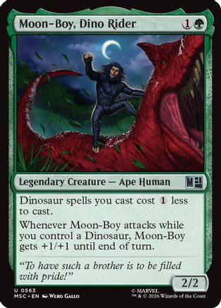 Moon-Boy, Dino Rider  [Commander: Marvel Super Heroes]