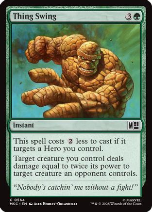 Thing Swing  [Commander: Marvel Super Heroes] Foil