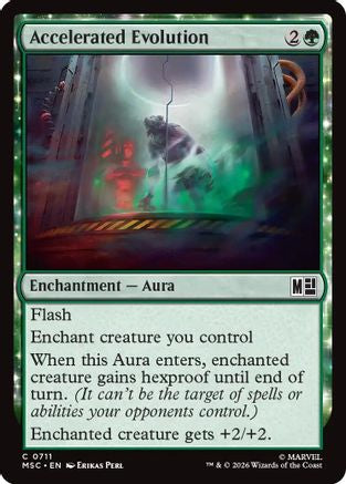 Accelerated Evolution  [Commander: Marvel Super Heroes]
