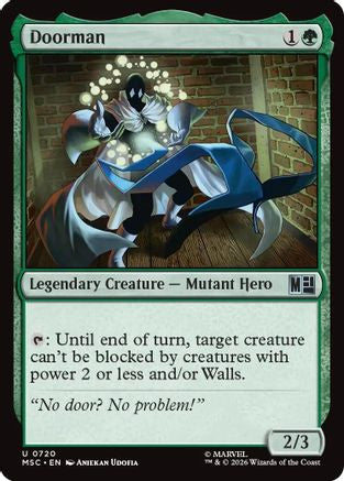 Doorman  [Commander: Marvel Super Heroes] Foil