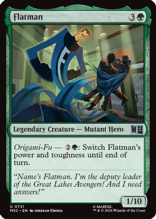Flatman  [Commander: Marvel Super Heroes]