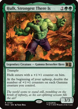 Hulk, Strongest There Is  [Commander: Marvel Super Heroes]