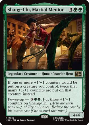 Shang-Chi, Martial Mentor  [Commander: Marvel Super Heroes]