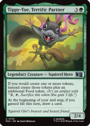 Tippy-Toe, Terrific Partner  [Commander: Marvel Super Heroes] Foil