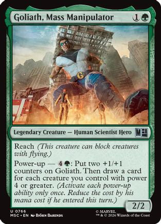Goliath, Mass Manipulator  [Commander: Marvel Super Heroes]