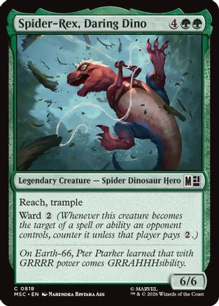 Spider-Rex, Daring Dino  [Commander: Marvel Super Heroes] Foil