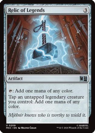 Relic of Legends  [Commander: Marvel Super Heroes]