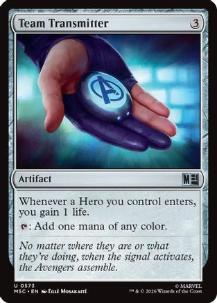 Team Transmitter  [Commander: Marvel Super Heroes] Foil