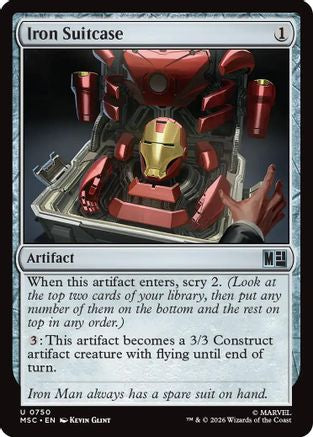Iron Suitcase  [Commander: Marvel Super Heroes]