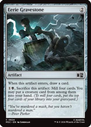 Eerie Gravestone  [Commander: Marvel Super Heroes] Foil