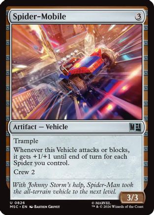 Spider-Mobile  [Commander: Marvel Super Heroes]