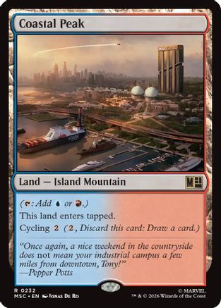 Coastal Peak  [Commander: Marvel Super Heroes]
