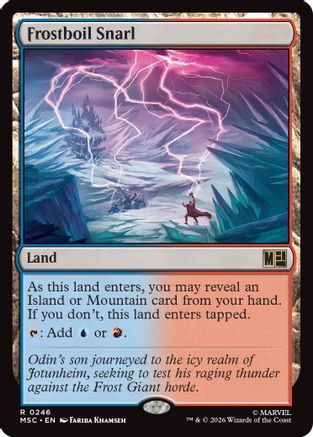 Frostboil Snarl  [Commander: Marvel Super Heroes]