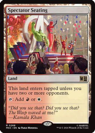 Spectator Seating  [Commander: Marvel Super Heroes]