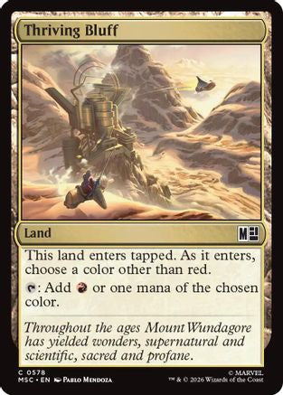 Thriving Bluff  [Commander: Marvel Super Heroes]