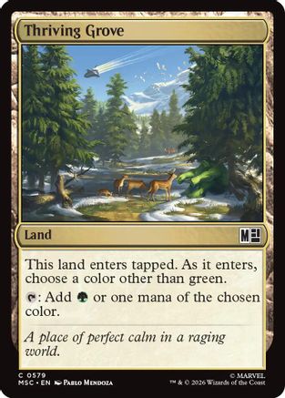 Thriving Grove  [Commander: Marvel Super Heroes]