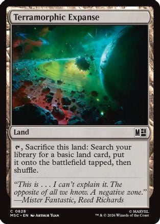Terramorphic Expanse  [Commander: Marvel Super Heroes] Foil