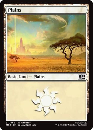 Plains (0868)  [Commander: Marvel Super Heroes]