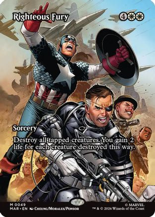 Righteous Fury (Borderless)  [Marvel Universe Eternal-Legal]