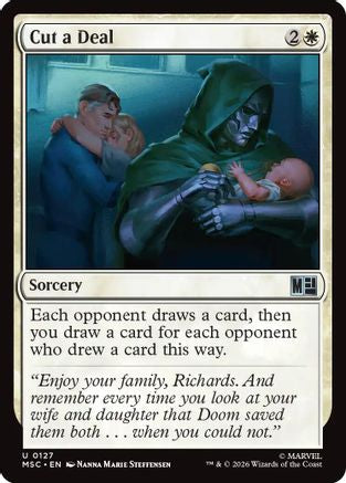 Cut a Deal  [Commander: Marvel Super Heroes]