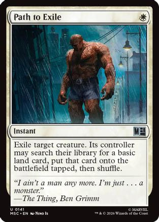 Path to Exile  [Commander: Marvel Super Heroes]