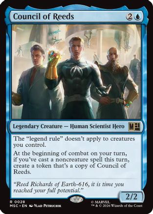 Council of Reeds (Surge Foil)  [Commander: Marvel Super Heroes] Foil
