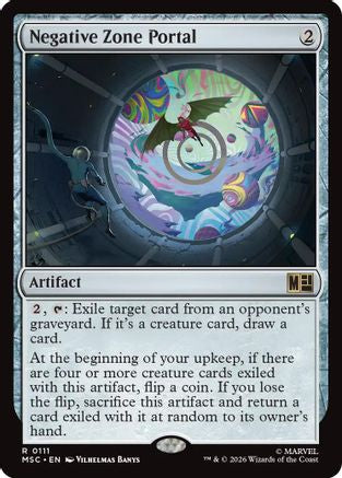 Negative Zone Portal (Surge Foil)  [Commander: Marvel Super Heroes] Foil